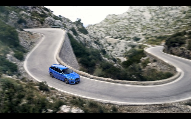 Jaguar XFR-S Sportbrake 2015. Desktop wallpaper