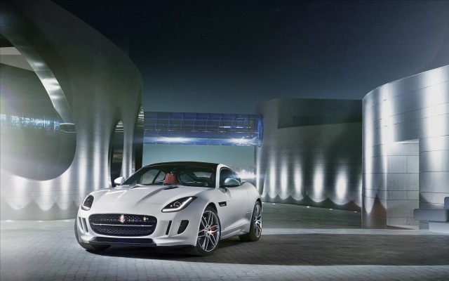 Jaguar F-TYPE R Coupe 2015. Desktop wallpaper