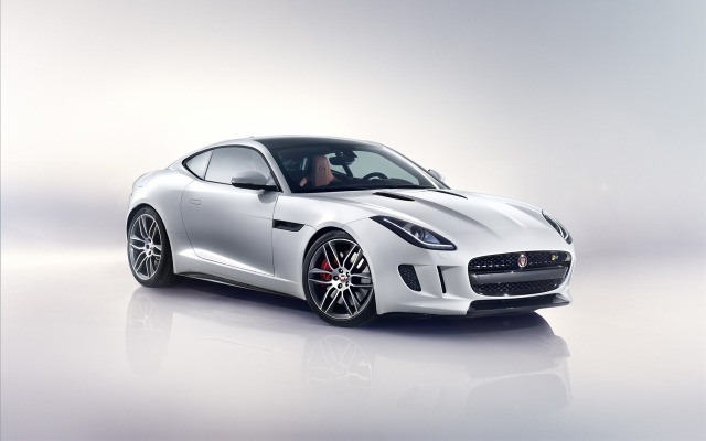 Jaguar F-TYPE R Coupe 2015. Desktop wallpaper