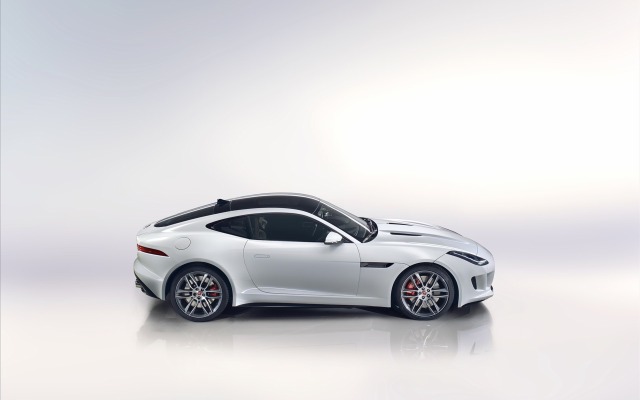 Jaguar F-TYPE R Coupe 2015. Desktop wallpaper