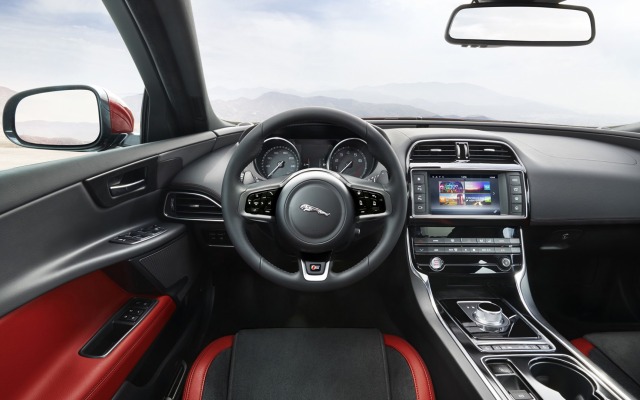 Jaguar XE S 2016. Desktop wallpaper