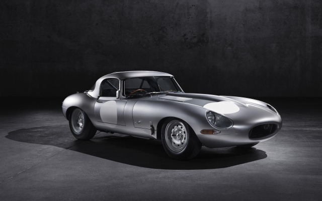 Jaguar Lightweight E-Type 2014. Desktop wallpaper