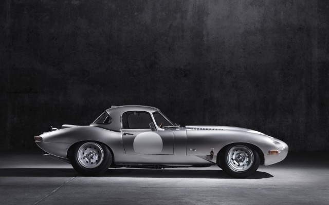 Jaguar Lightweight E-Type 2014. Desktop wallpaper