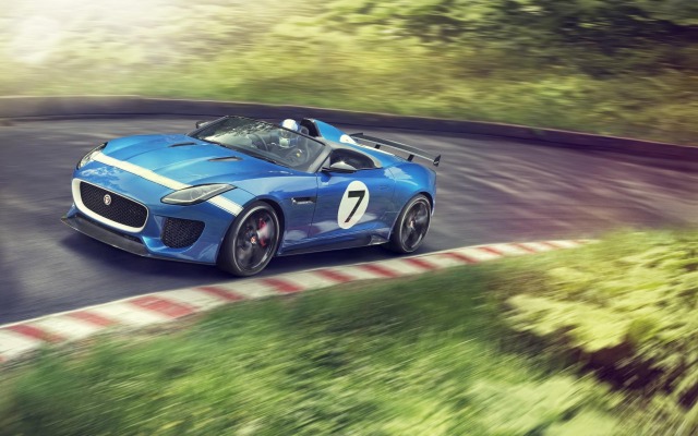 Jaguar F-TYPE Project 7 Concept 2014. Desktop wallpaper