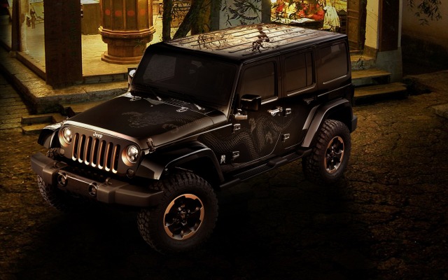 Jeep Wrangler Dragon Edition 2014. Desktop wallpaper