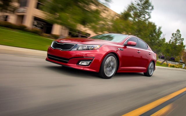 Kia Optima 2014. Desktop wallpaper