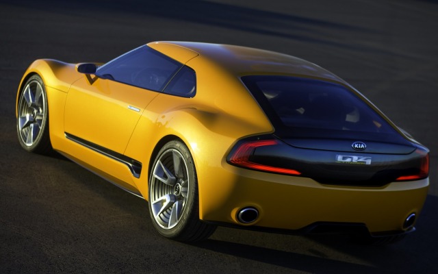 Kia GT4 Stinger Concept 2014. Desktop wallpaper