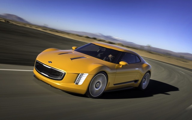 Kia GT4 Stinger Concept 2014. Desktop wallpaper