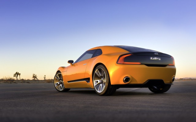 Kia GT4 Stinger Concept 2014. Desktop wallpaper