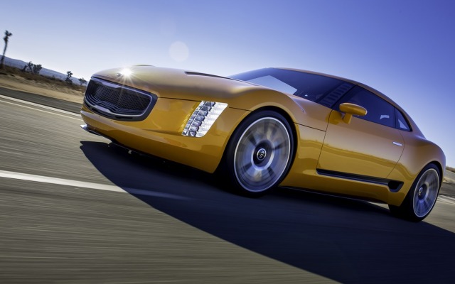 Kia GT4 Stinger Concept 2014. Desktop wallpaper