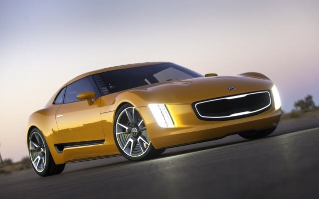 Kia GT4 Stinger Concept 2014. Desktop wallpaper