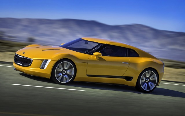 Kia GT4 Stinger Concept 2014. Desktop wallpaper