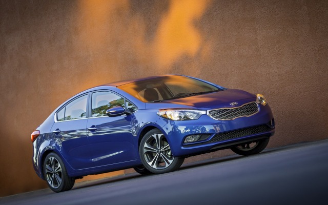 Kia Forte Sedan 2014. Desktop wallpaper