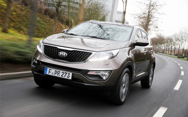 Kia Sportage 2014. Desktop wallpaper