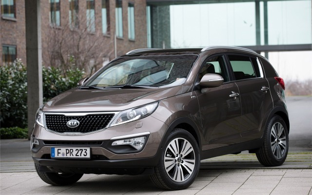 Kia Sportage 2014. Desktop wallpaper