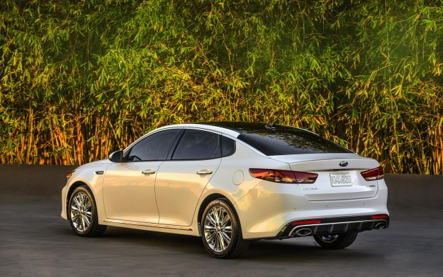 Kia Optima 2016. Desktop wallpaper