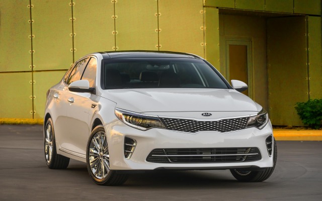 Kia Optima 2016. Desktop wallpaper