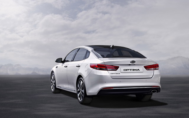 Kia Optima 2016. Desktop wallpaper