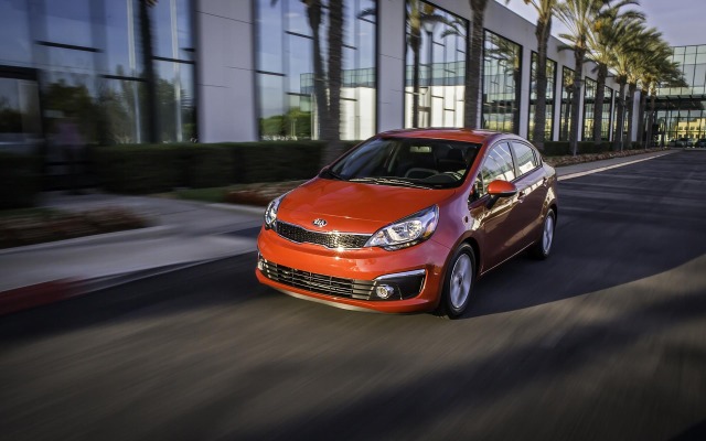 Kia Rio 2016. Desktop wallpaper