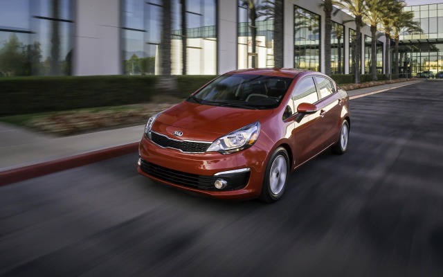 Kia Rio 2016. Desktop wallpaper