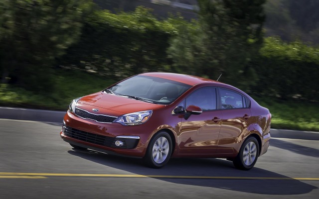 Kia Rio 2016. Desktop wallpaper