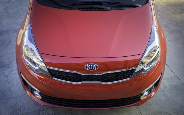 Kia Rio 2016. Desktop wallpaper