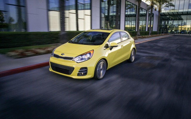 Kia Rio 5-Door 2016. Desktop wallpaper