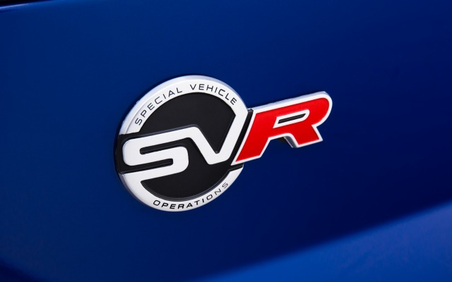 Land Rover Range Rover Sport SVR 2015. Desktop wallpaper