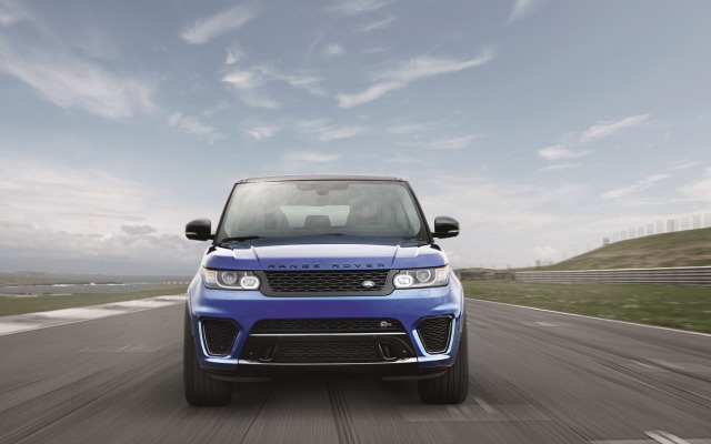 Land Rover Range Rover Sport SVR 2015. Desktop wallpaper