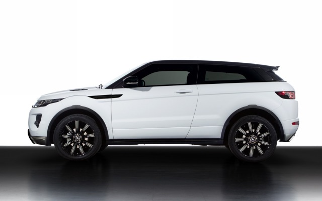 Land Rover Range Rover Evoque Black Design Pack 2014. Desktop wallpaper