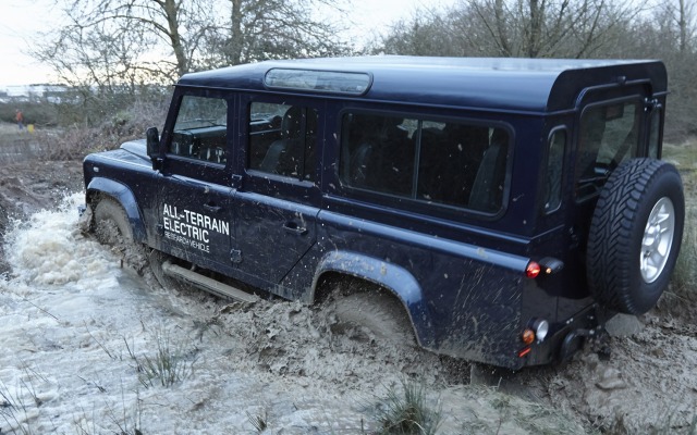 Land Rover Defender Electric Concept 2013. Desktop wallpaper