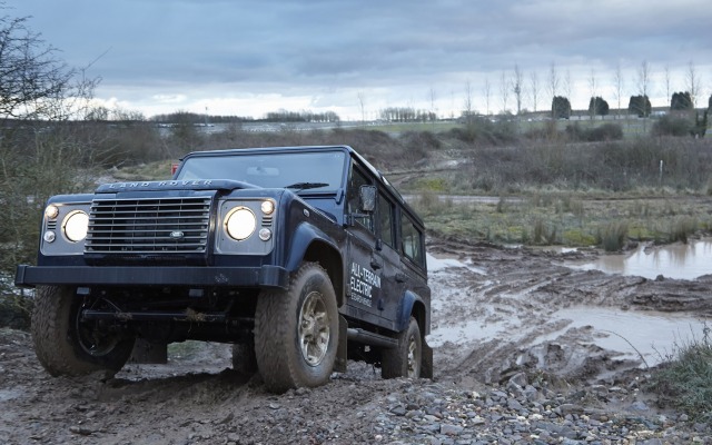 Land Rover Defender Electric Concept 2013. Desktop wallpaper