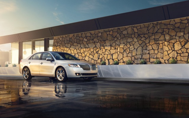 Lincoln MKZ Hybrid 2012. Desktop wallpaper