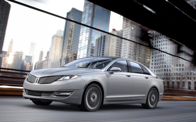 Lincoln MKZ Hybrid 2013. Desktop wallpaper