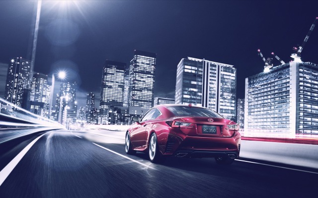 Lexus RC 2015. Desktop wallpaper