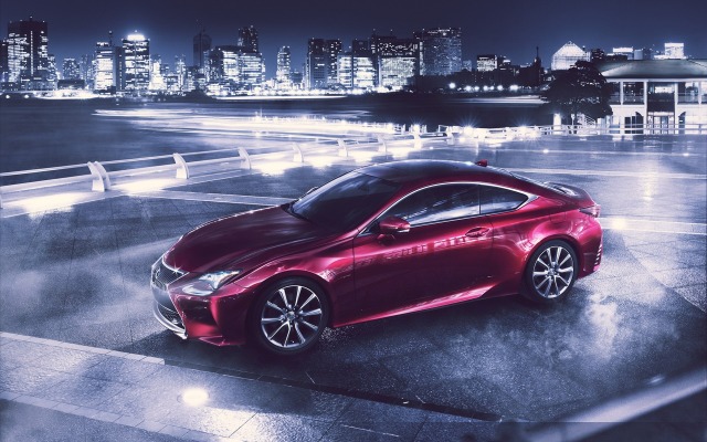 Lexus RC 2015. Desktop wallpaper