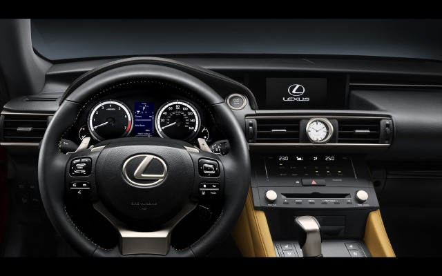 Lexus RC 2015. Desktop wallpaper