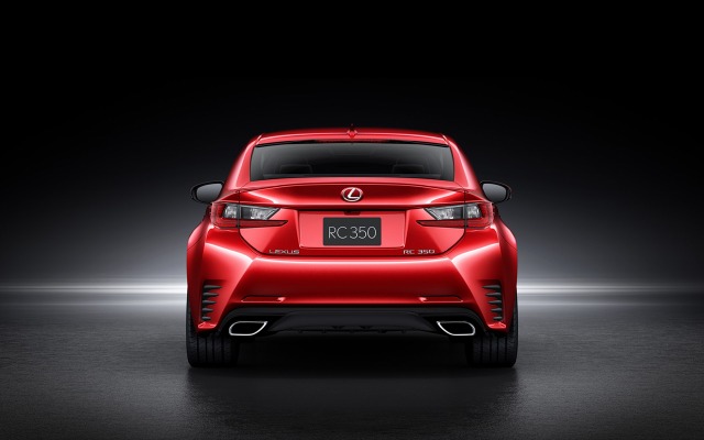 Lexus RC 2015. Desktop wallpaper