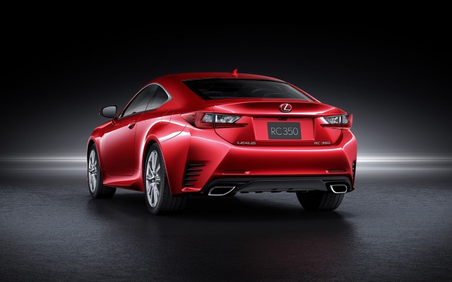 Lexus RC 2015. Desktop wallpaper