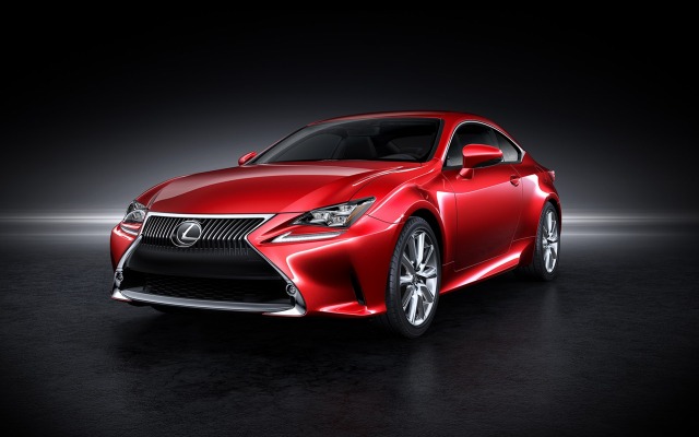 Lexus RC 2015. Desktop wallpaper