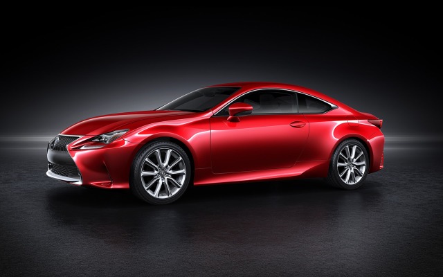 Lexus RC 2015. Desktop wallpaper