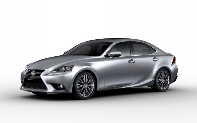 Lexus IS 350 2014. Desktop wallpaper