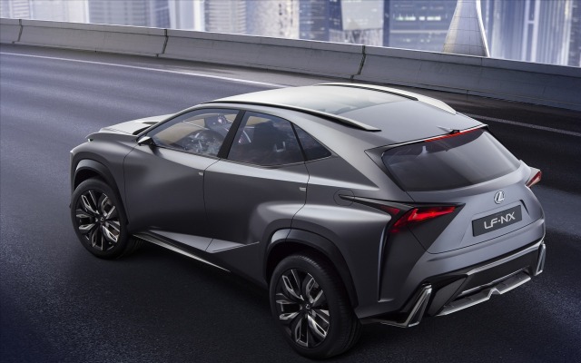 Lexus LF-NX Turbo Concept 2013. Desktop wallpaper