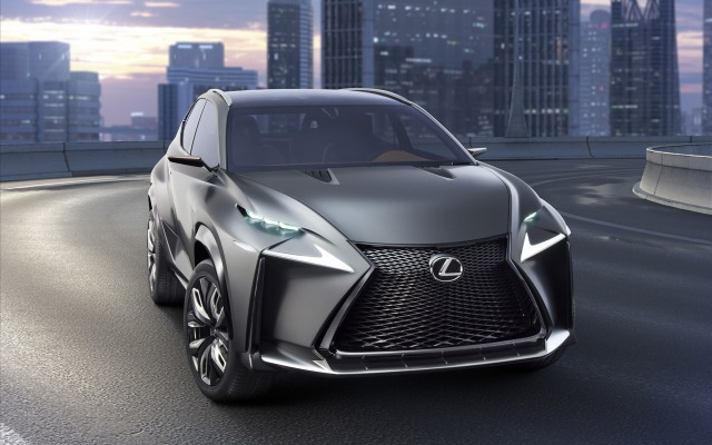 Lexus LF-NX Turbo Concept 2013. Desktop wallpaper