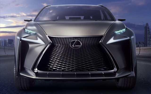 Lexus LF-NX Turbo Concept 2013. Desktop wallpaper