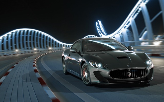 Maserati GranTurismo MC Stradale 2014. Desktop wallpaper