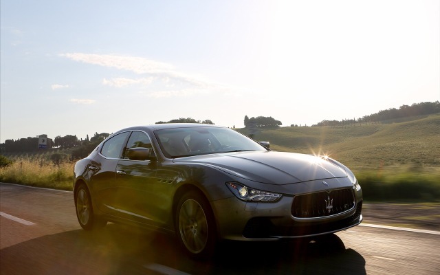 Maserati Ghibli 2014. Desktop wallpaper