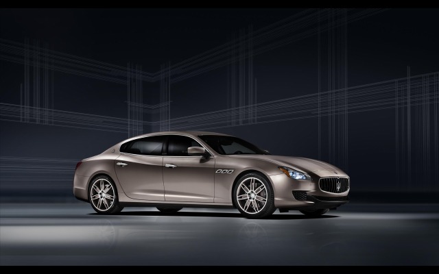 Maserati Quattroporte Ermenegildo Zegna Concept 2013. Desktop wallpaper