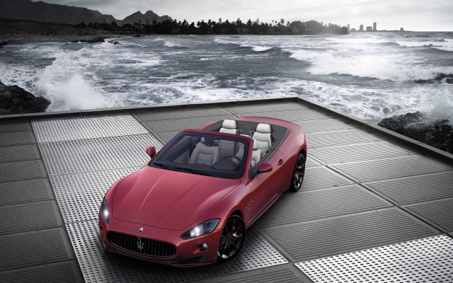 Maserati GranCabrio Sport 2012. Desktop wallpaper