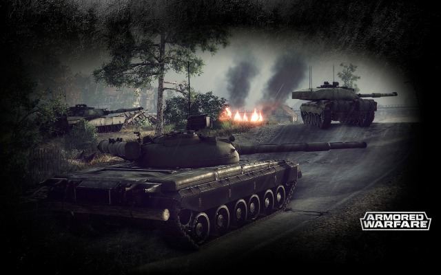 Armored Warfare. Desktop wallpaper